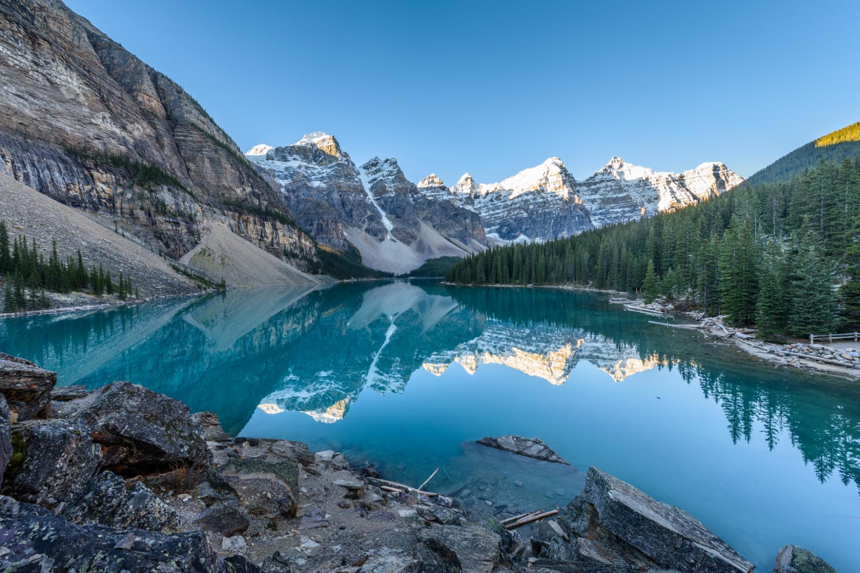 Scenic landscape view