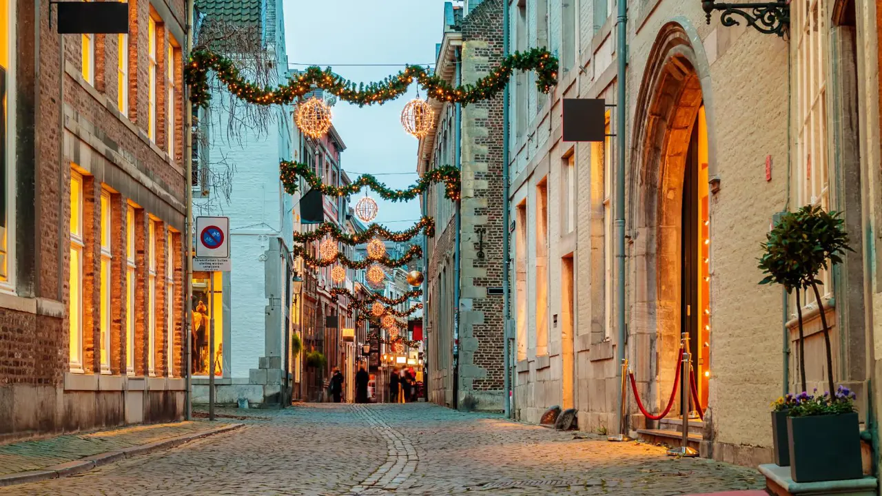 Christmas lights, Maastricht