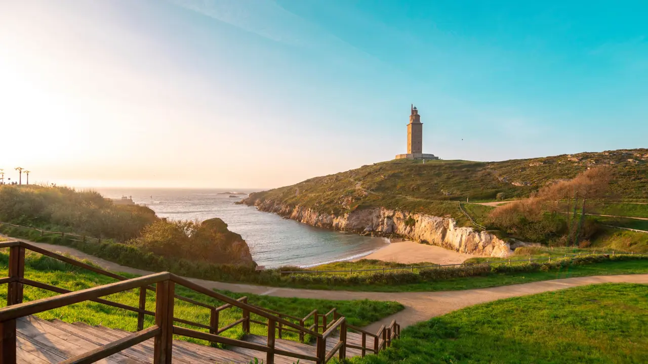 Hercules Tower, A Coruña, Galicia,