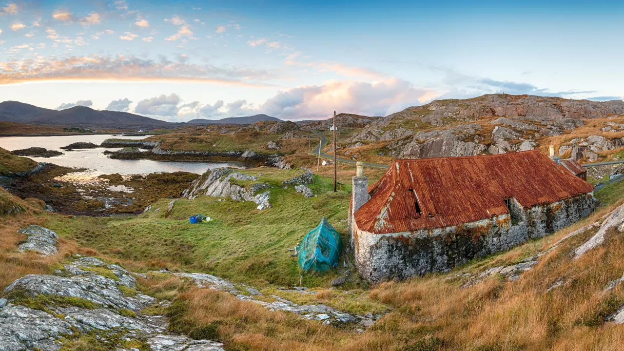 Old croft, Isle of Harris, Outer Hebrides