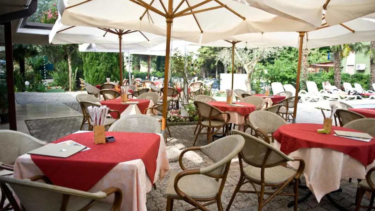 Hotel Palme, Garda, Terrace