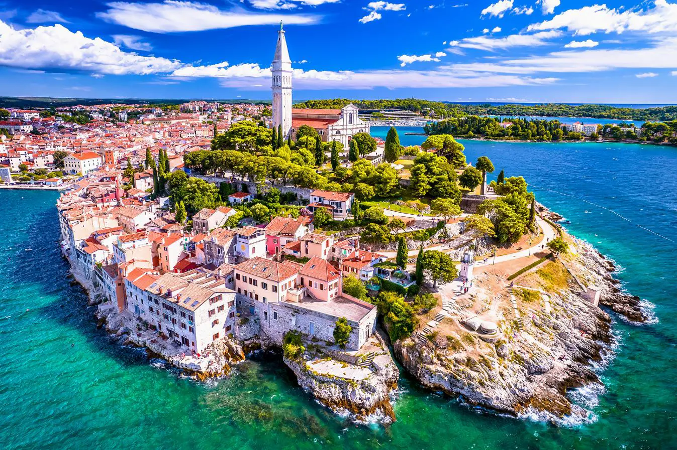 Old town, Rovinj, Istria Peninsula, Croatia