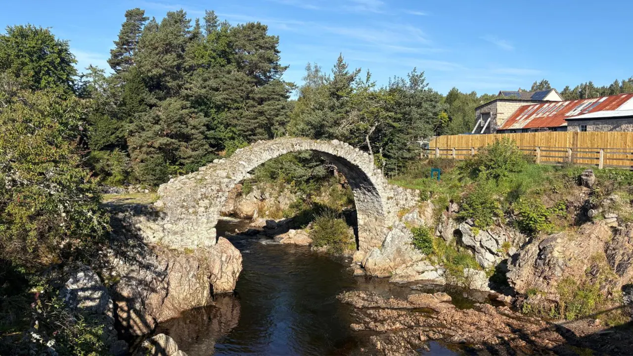 Old Pack Horse Bridge, Carrbridge