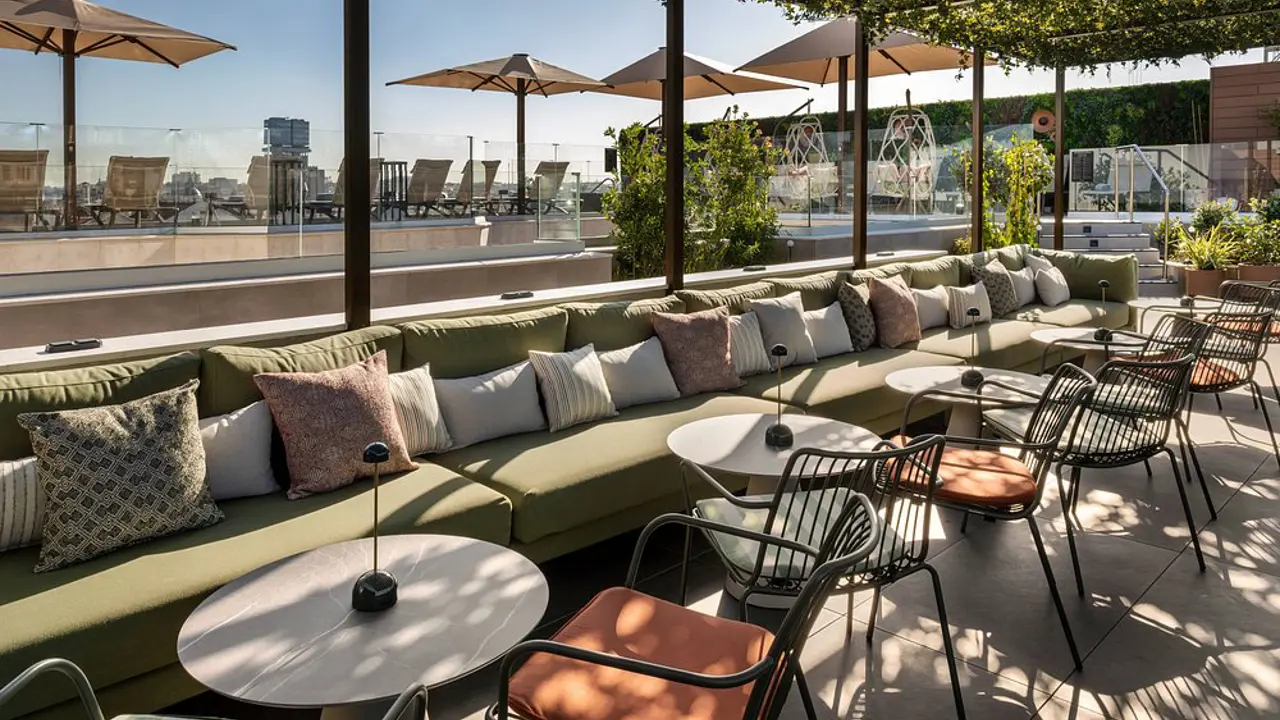 Hotel Catalonia Gran Via Madrid, Madrid, terrace