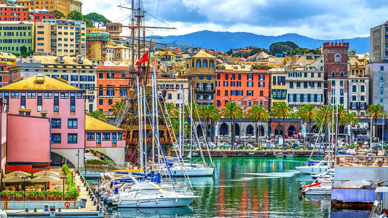 Genoa Port, Italy