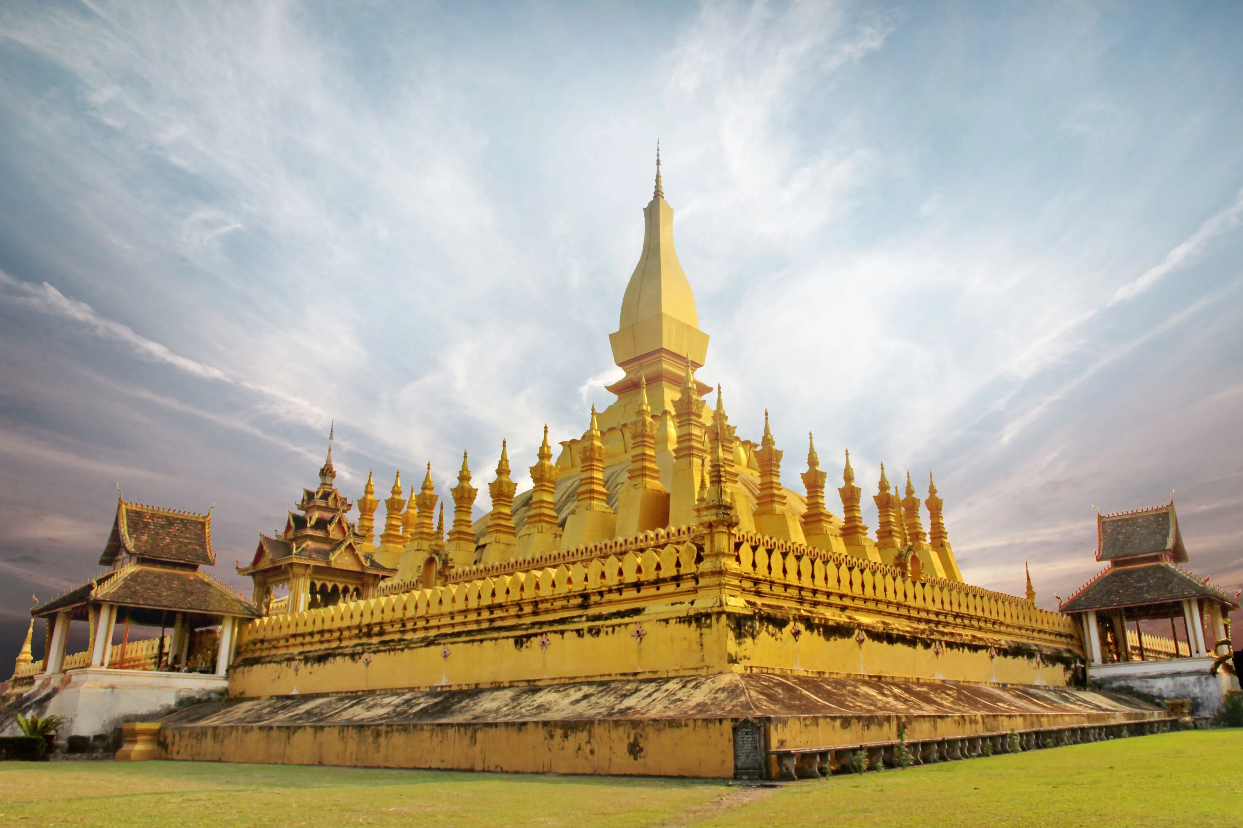 Pha That Luang Prabang, Vientiane, Laos