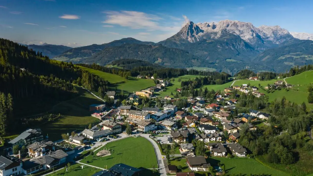 KALM Aparthotel Werfenweng, summer view