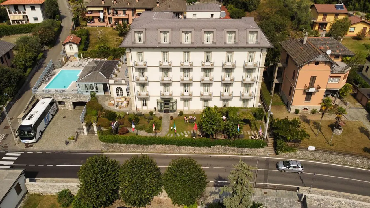 Hotel Lario, Mezzegra-Tremezzina, Aerial View