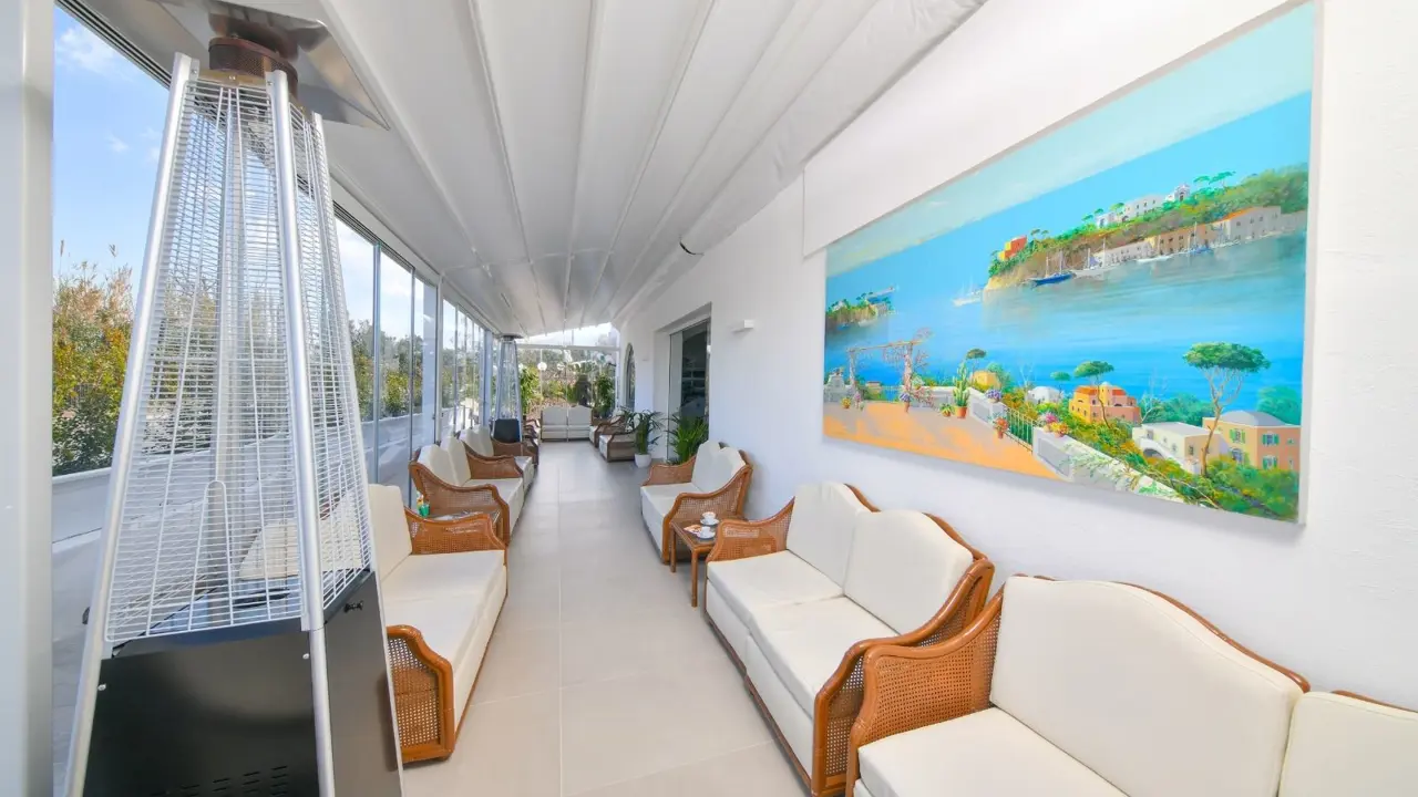 Hotel President Terme, Ischia, Veranda