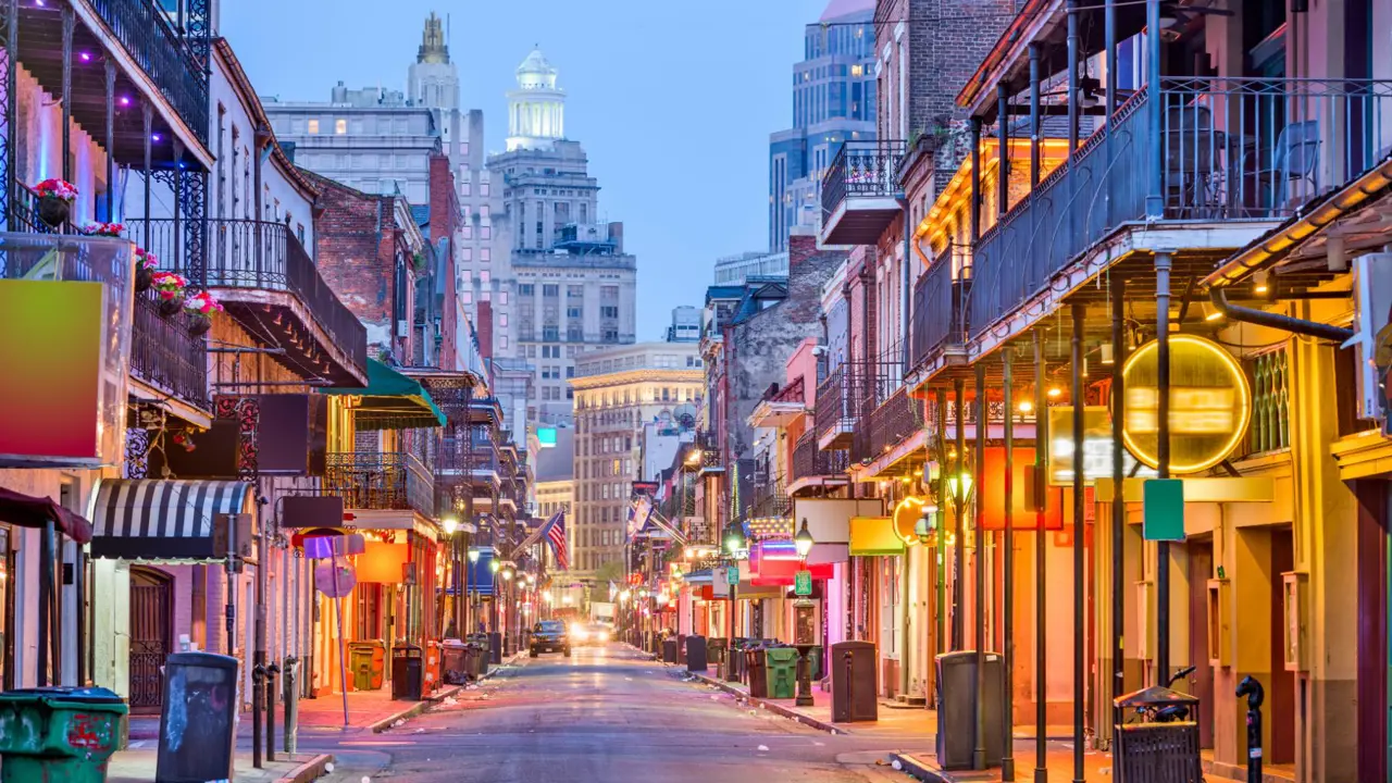 Bourbon Street, New Orleans