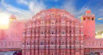 Pink Palace, Hawa Mahal, Jaipur, India