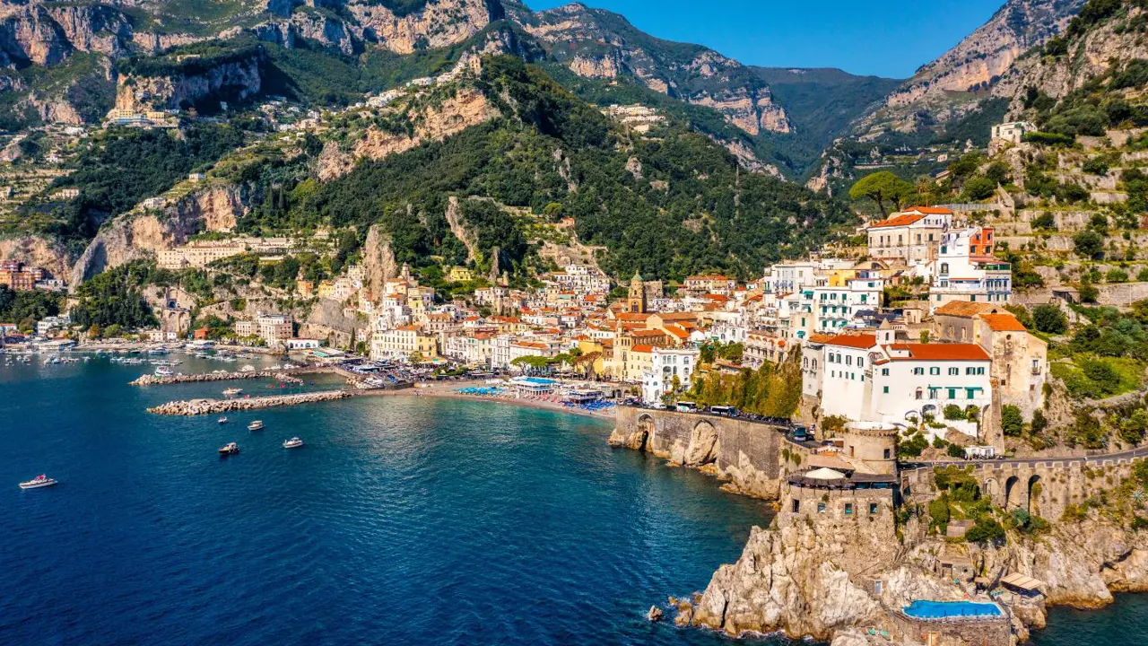 Amalfi town, Amalfi Coast, Campania, Italy