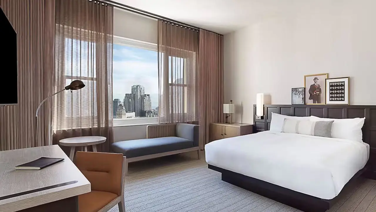 The Clift Royal Sonesta, San Francisco, bedroom