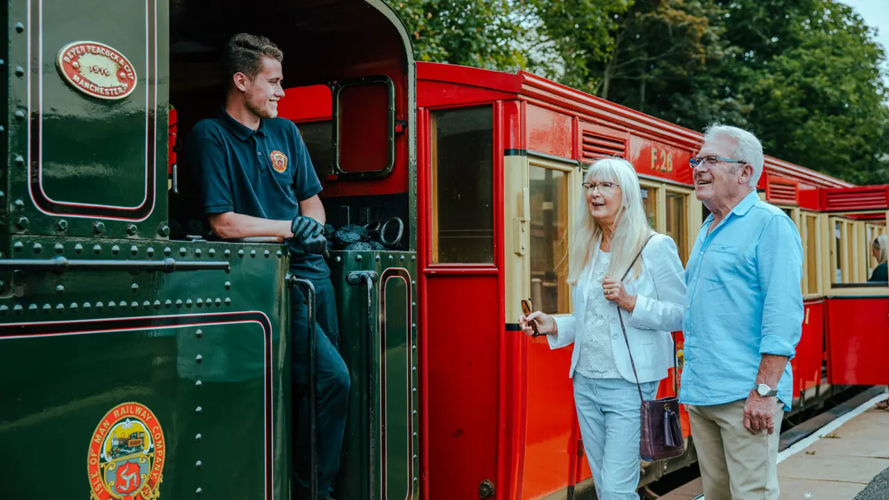 Steam Train, Isle of Man Railway