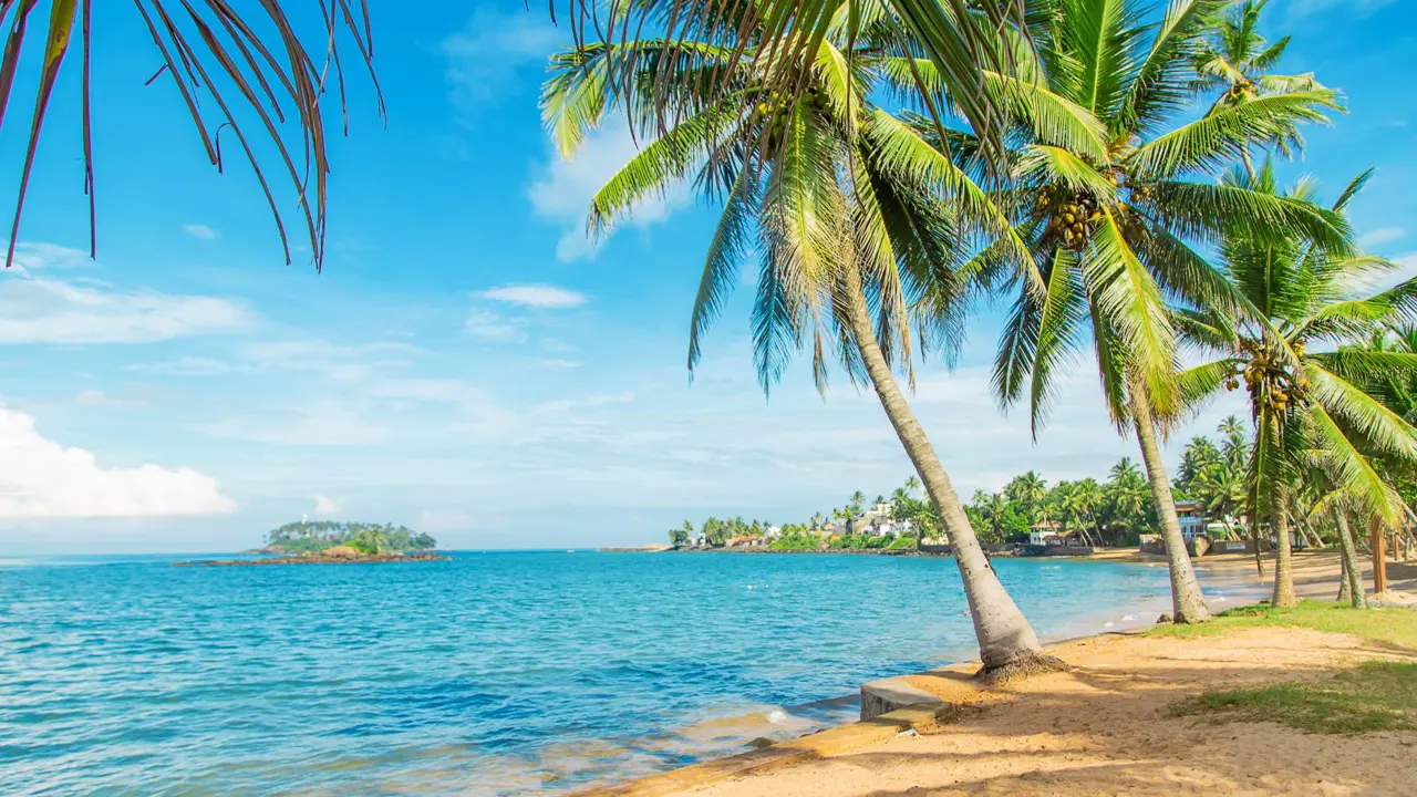 Beruwala beach, Sri Lanka