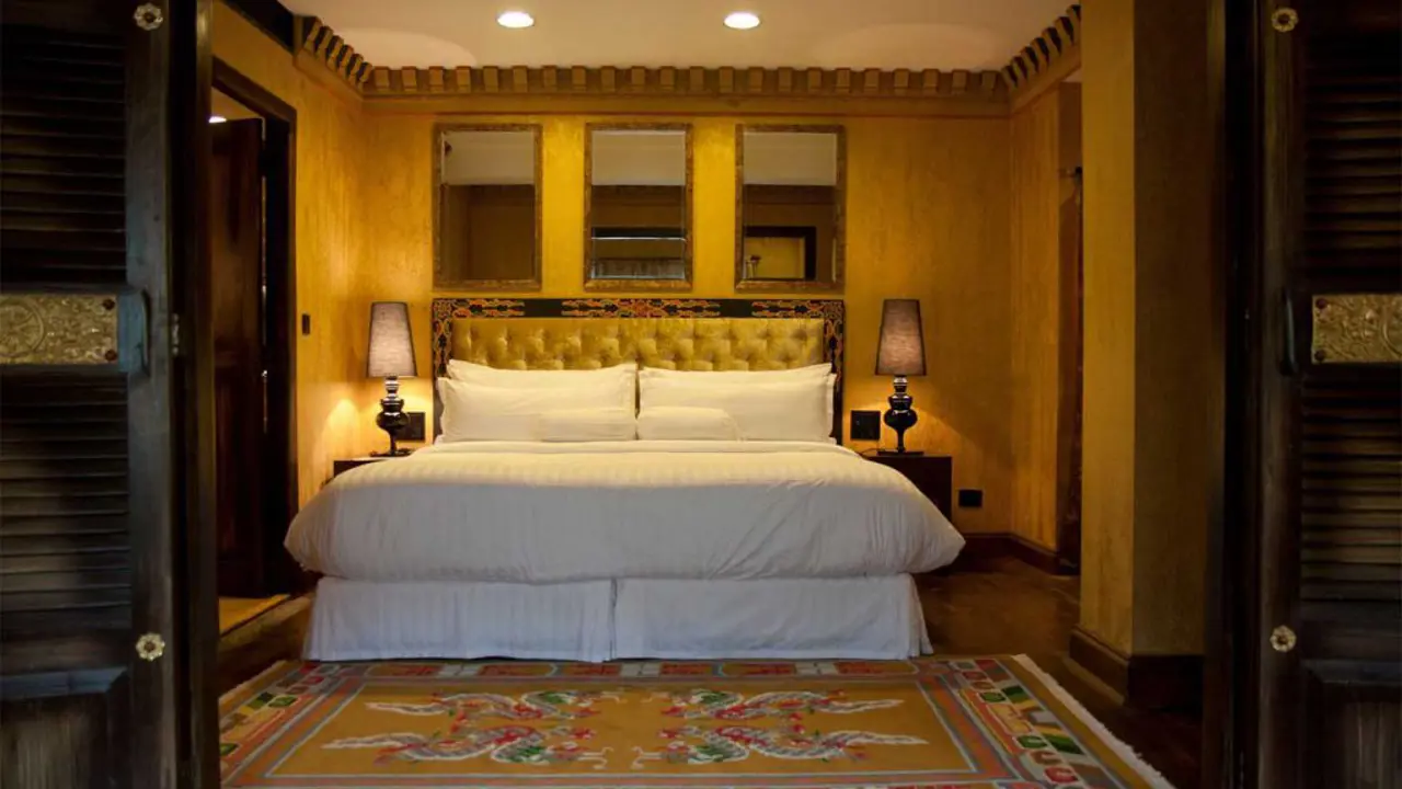 Hotel Druk, Thimphu, bedroom