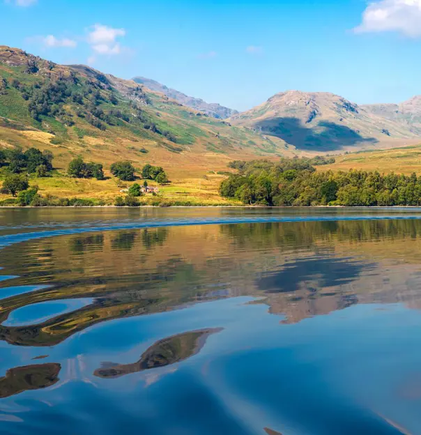 Sh_219655717 Loch Katrine, Scottish Highlands, Scotland