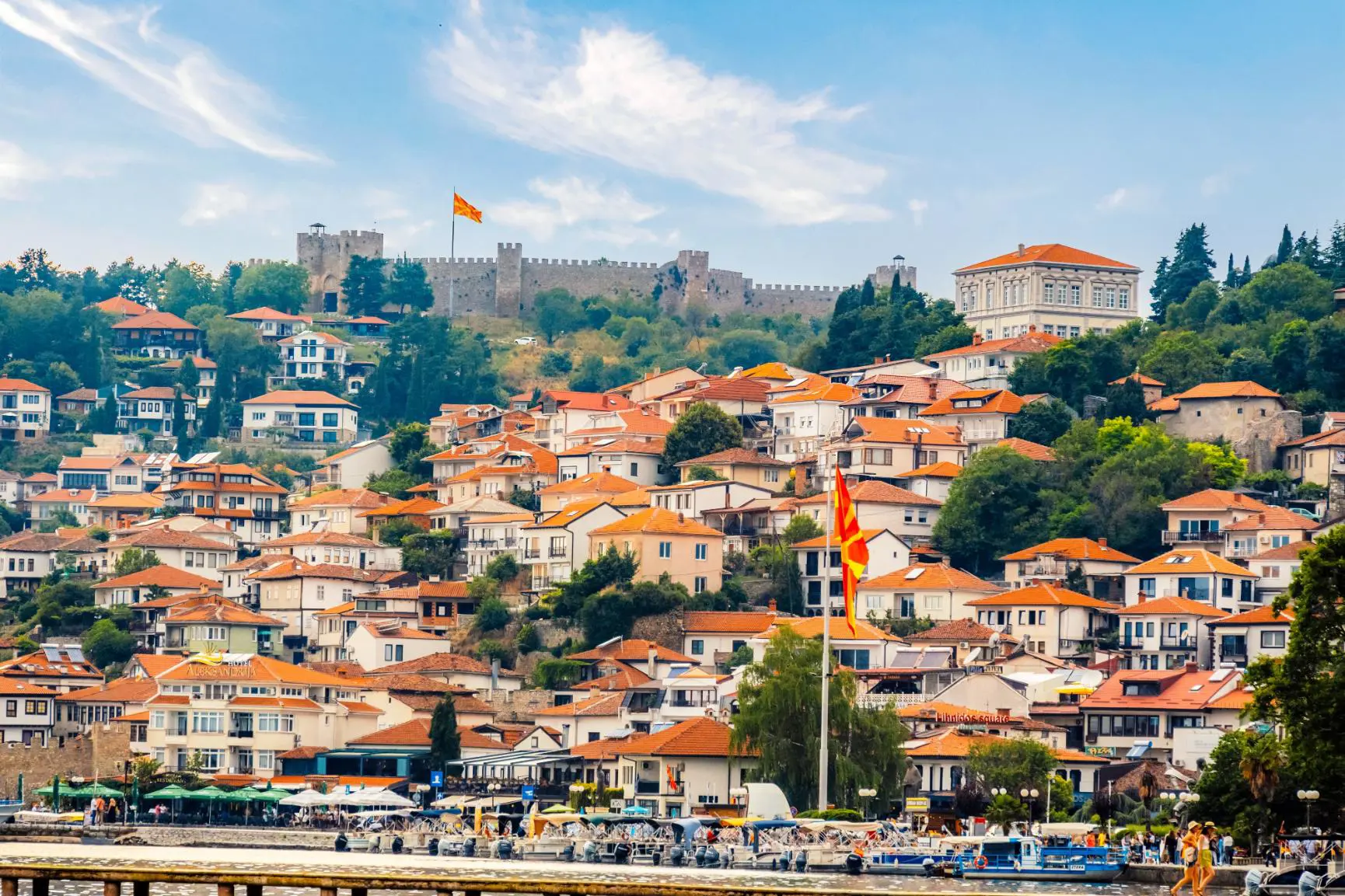 Samoil’s Fortress And Plaosnik, Ohrid, North Macedonia
