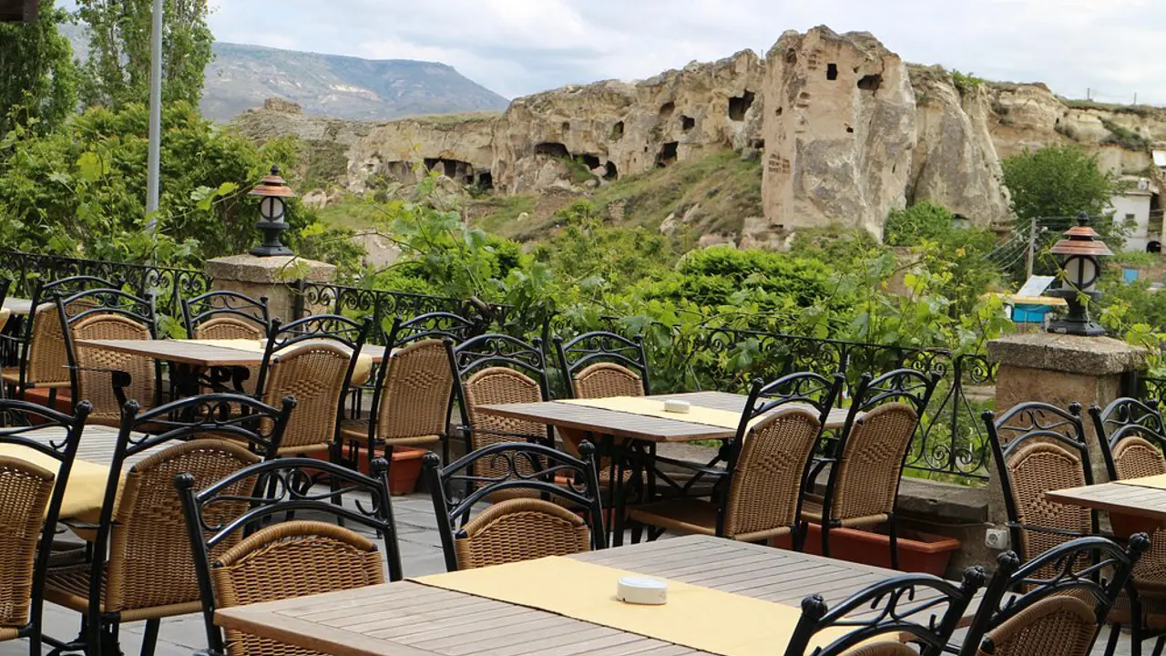 Yusuf Yiğitoğlul Mansion, Ürgüp, terrace