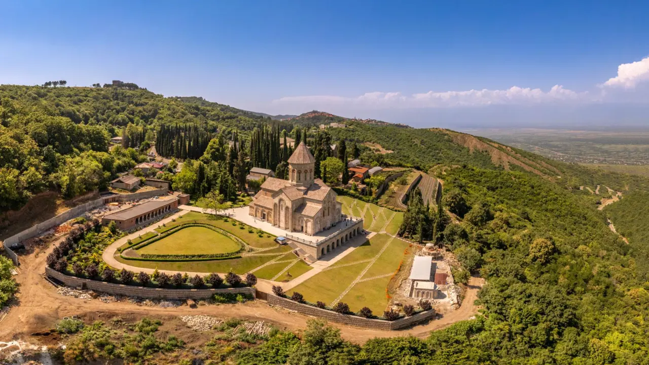 St Nino Monastery, Bodbe, Alazani Valley