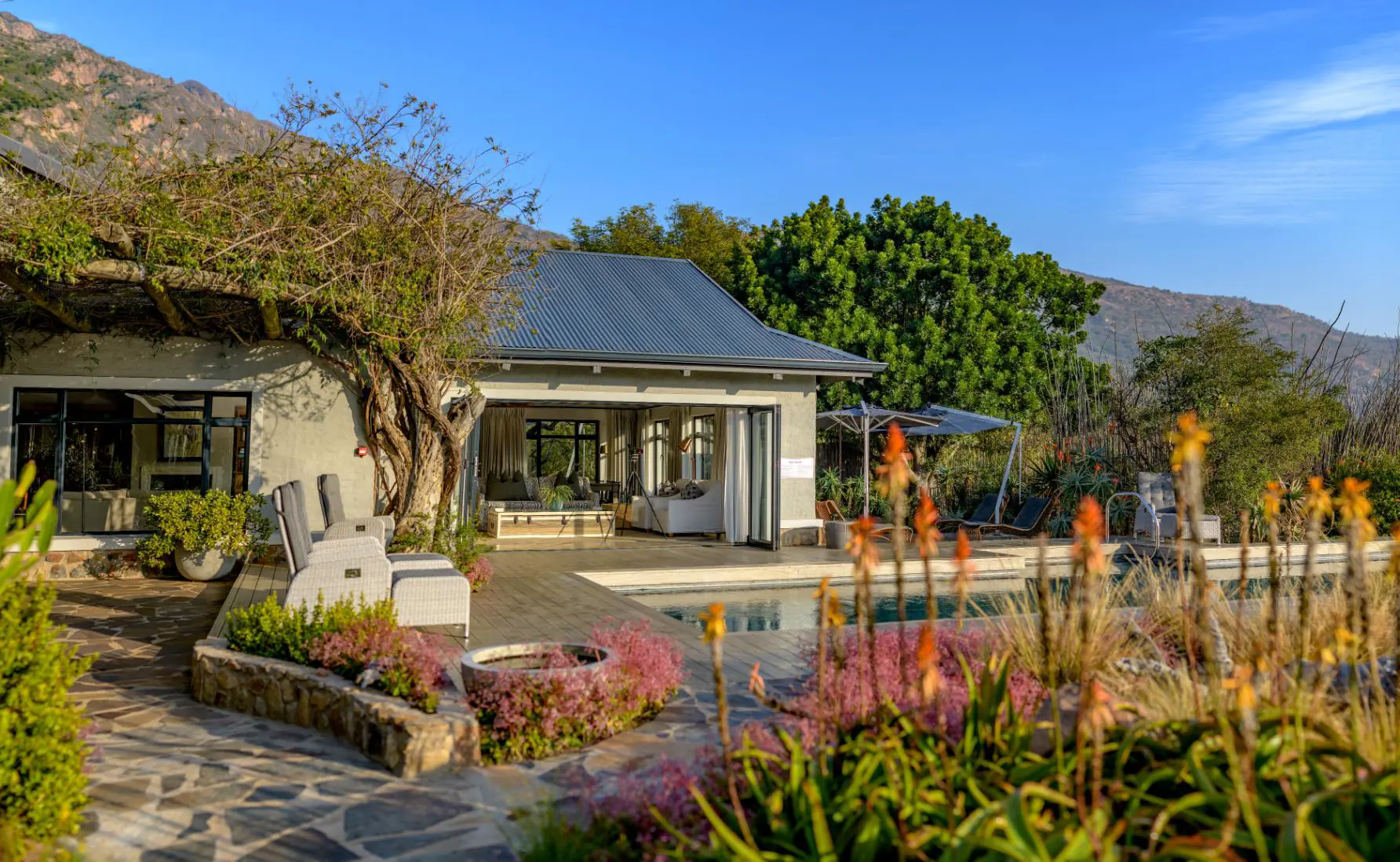Valley Lodge, Babanango Game Reserve, Garden4