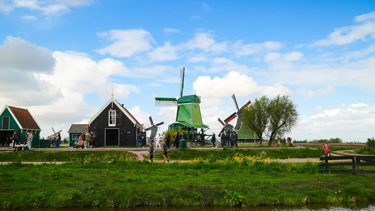 Zaanse Schans Windmill Village, Zaandam