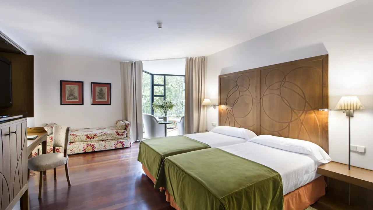 Parador de Limpias, Limpias, twin room