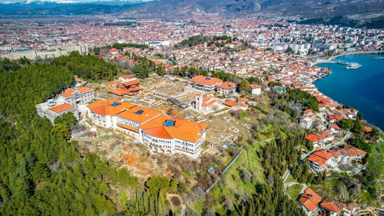 Plaošnik archaeological complex and St. Clement's Church, Ohrid, North Macedonia