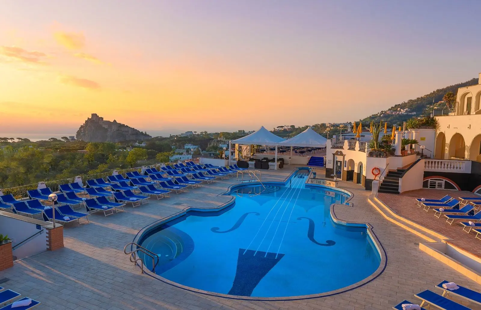 Hotel President Terme, Ischia, Pool