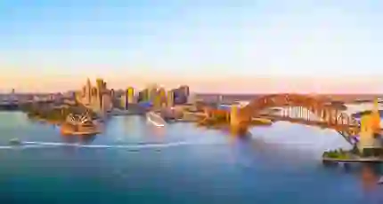Gettyimages 1042478994 Sunrise At Sydney City Skyline