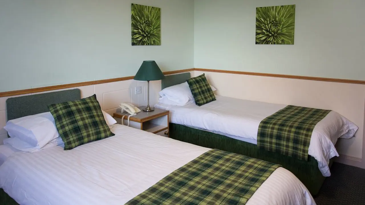 The Dark Island Hotel, Benbecula, bedroom