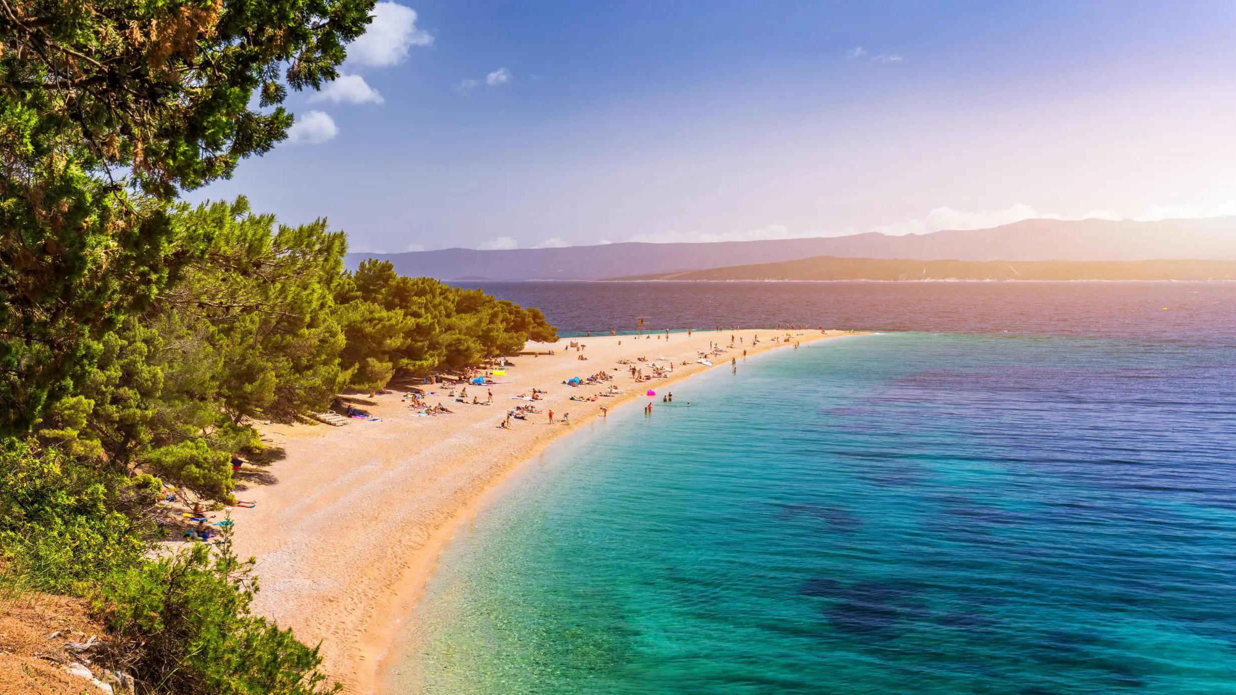 Zlatni Rat beach, Brač Island