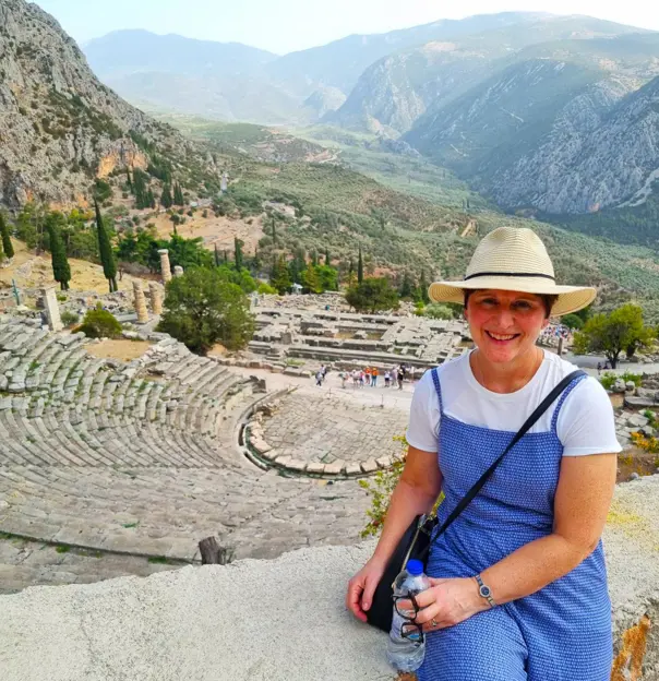 Customer, The Ancient Theater Of Delphi 2 (1)
