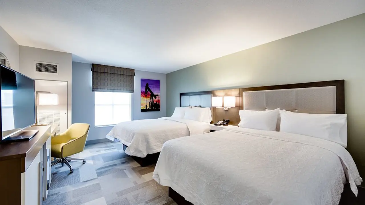 Hampton Inn & Suites Fort Worth Downtown, Fort Worth, bedroom