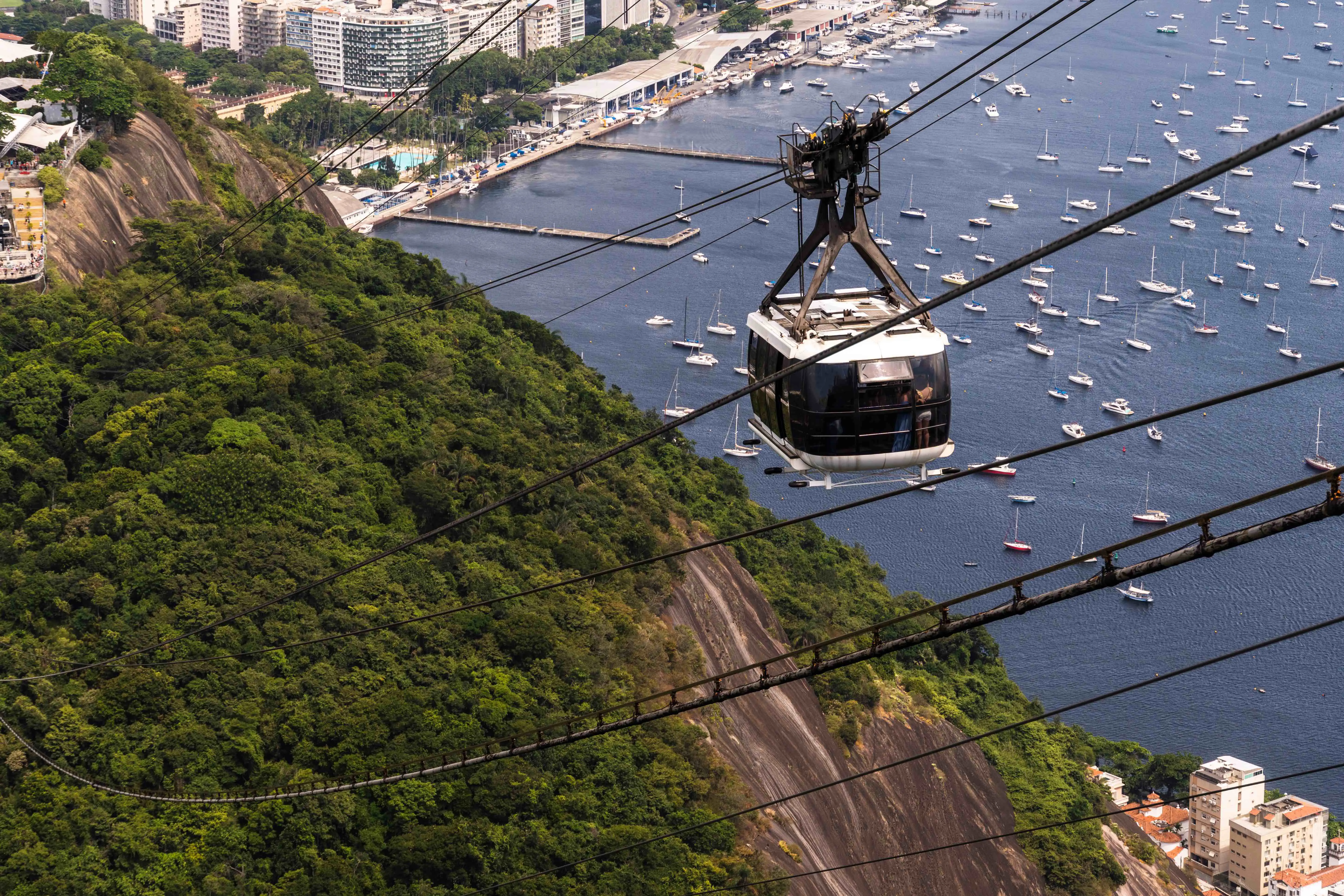 Cable car, Sugarloaf Mountain, Rio de Janeiro