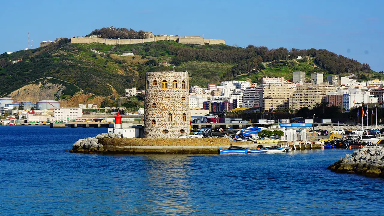 Ceuta harbour, Spain