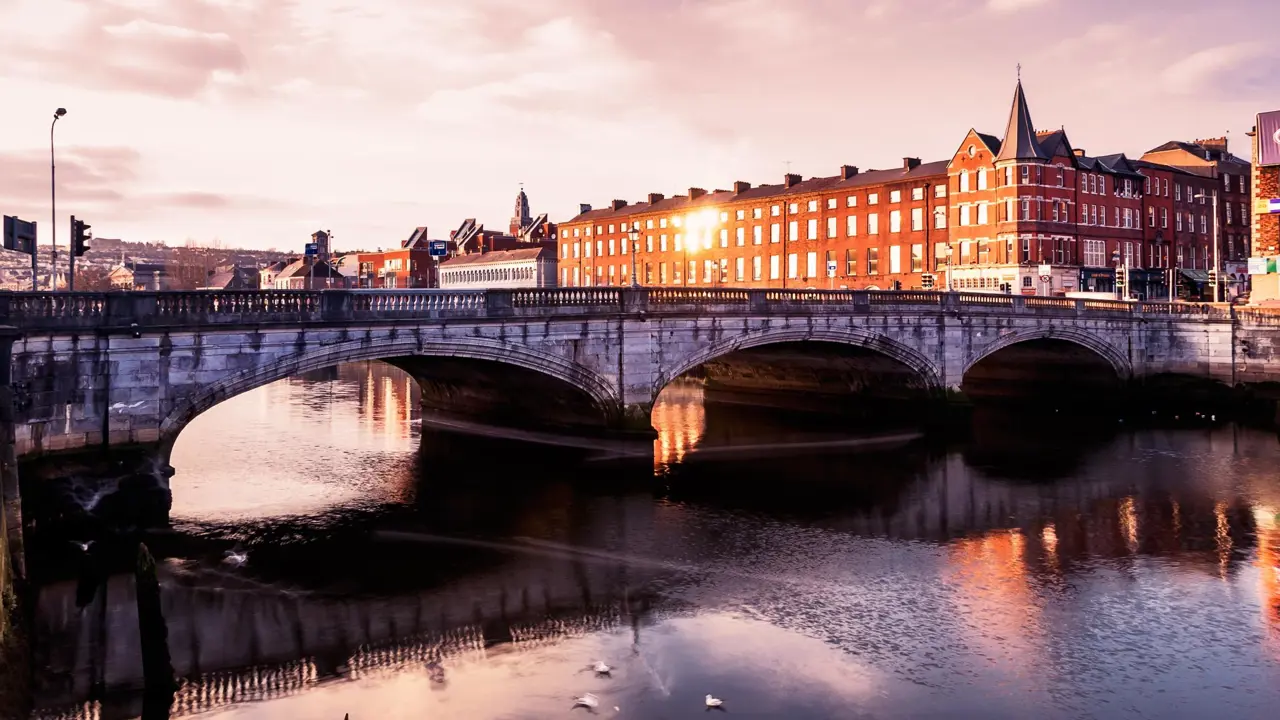  Bridge over the River Lee, Cork, County Cork, Ireland 