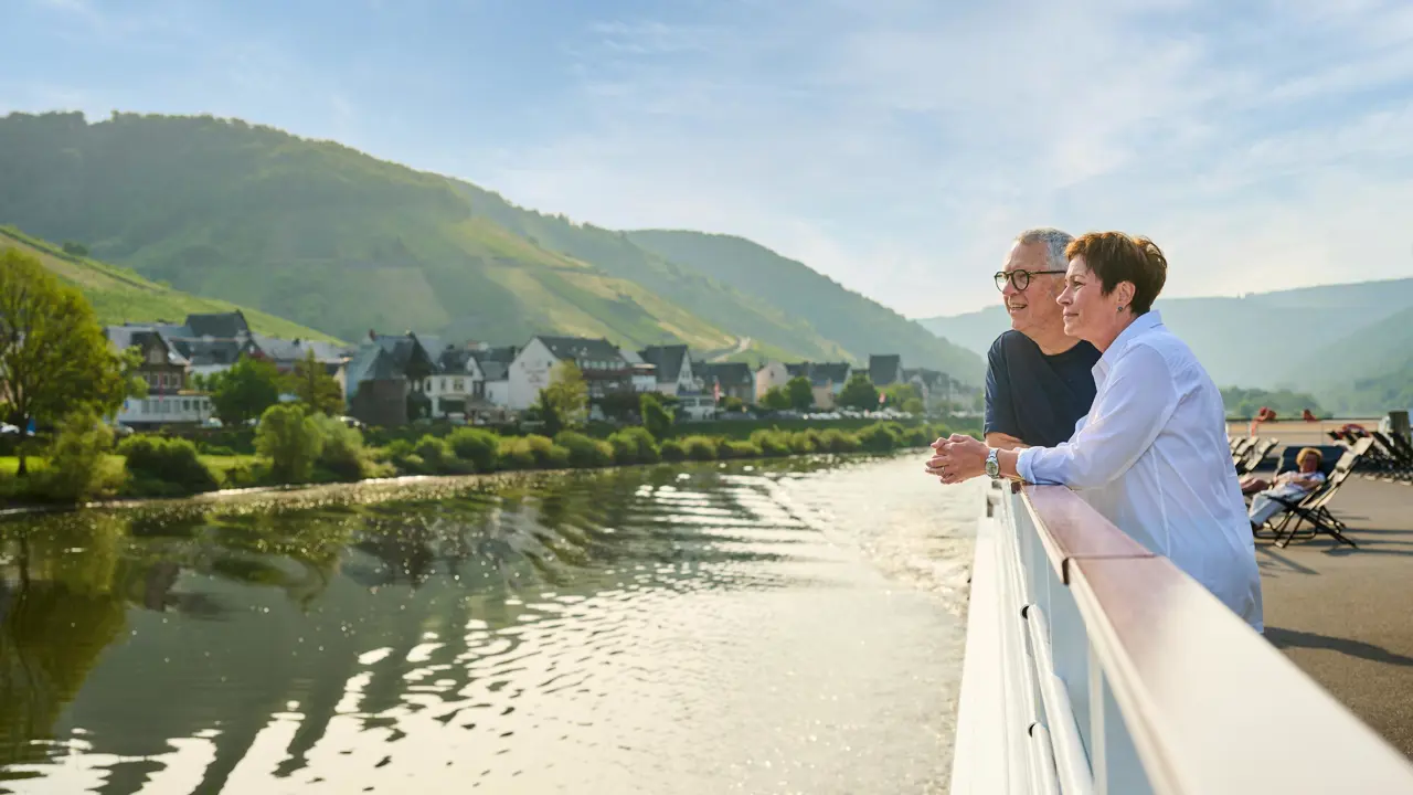 On board CroisiEurope ship