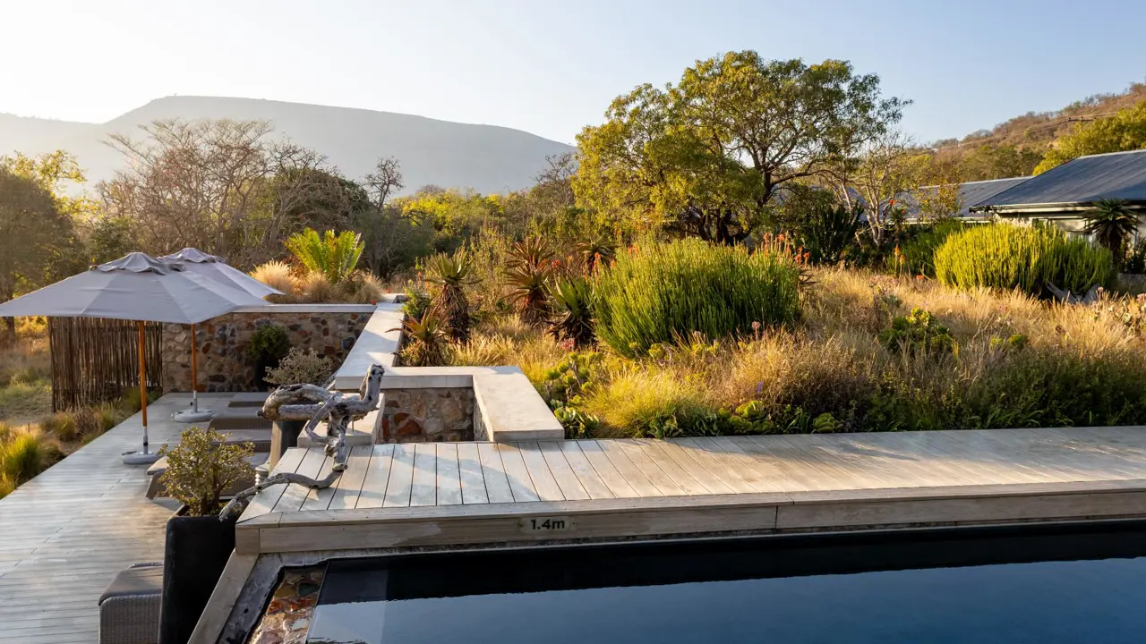 Valley Lodge, Babanango Game Reserve, Pool and Garden