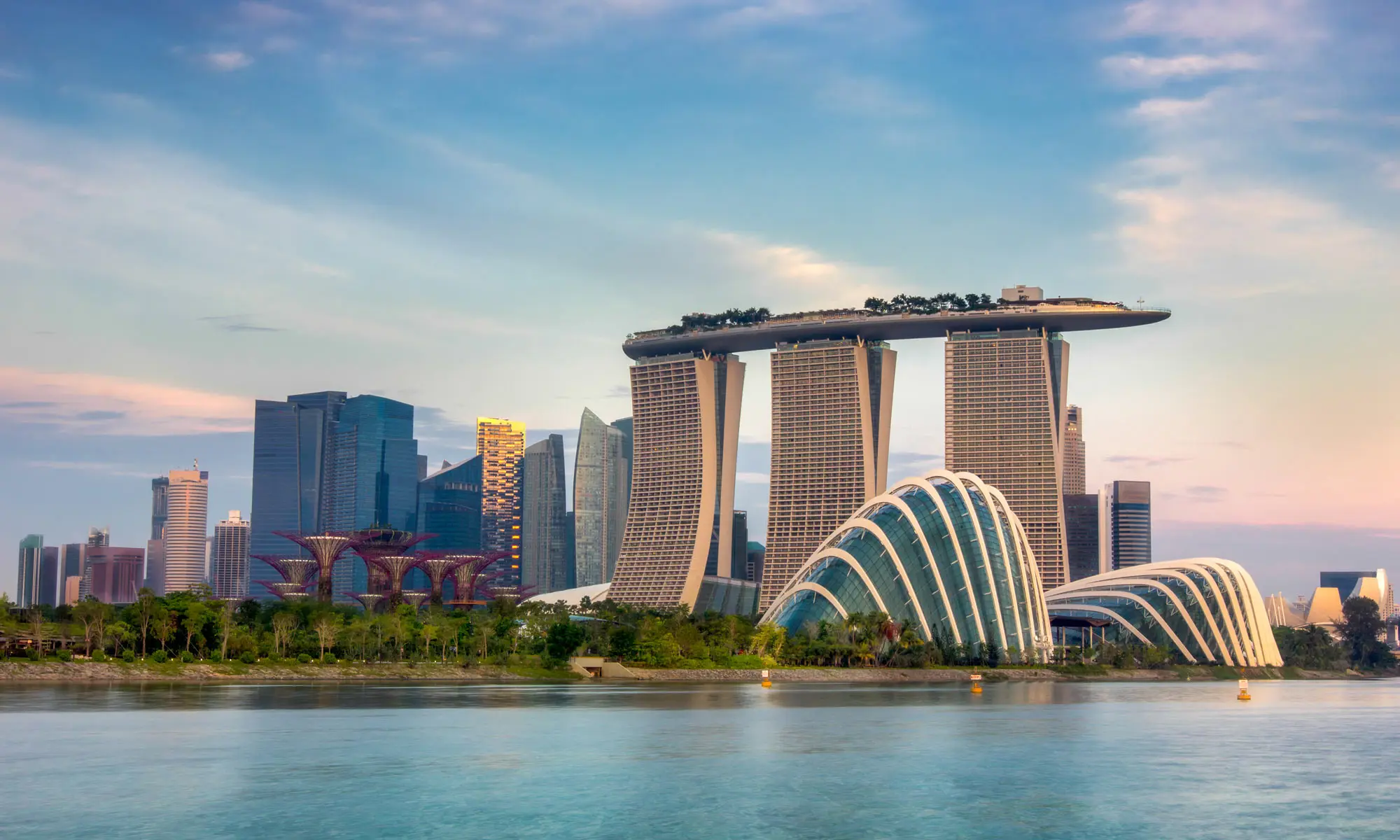 Singapore skyline