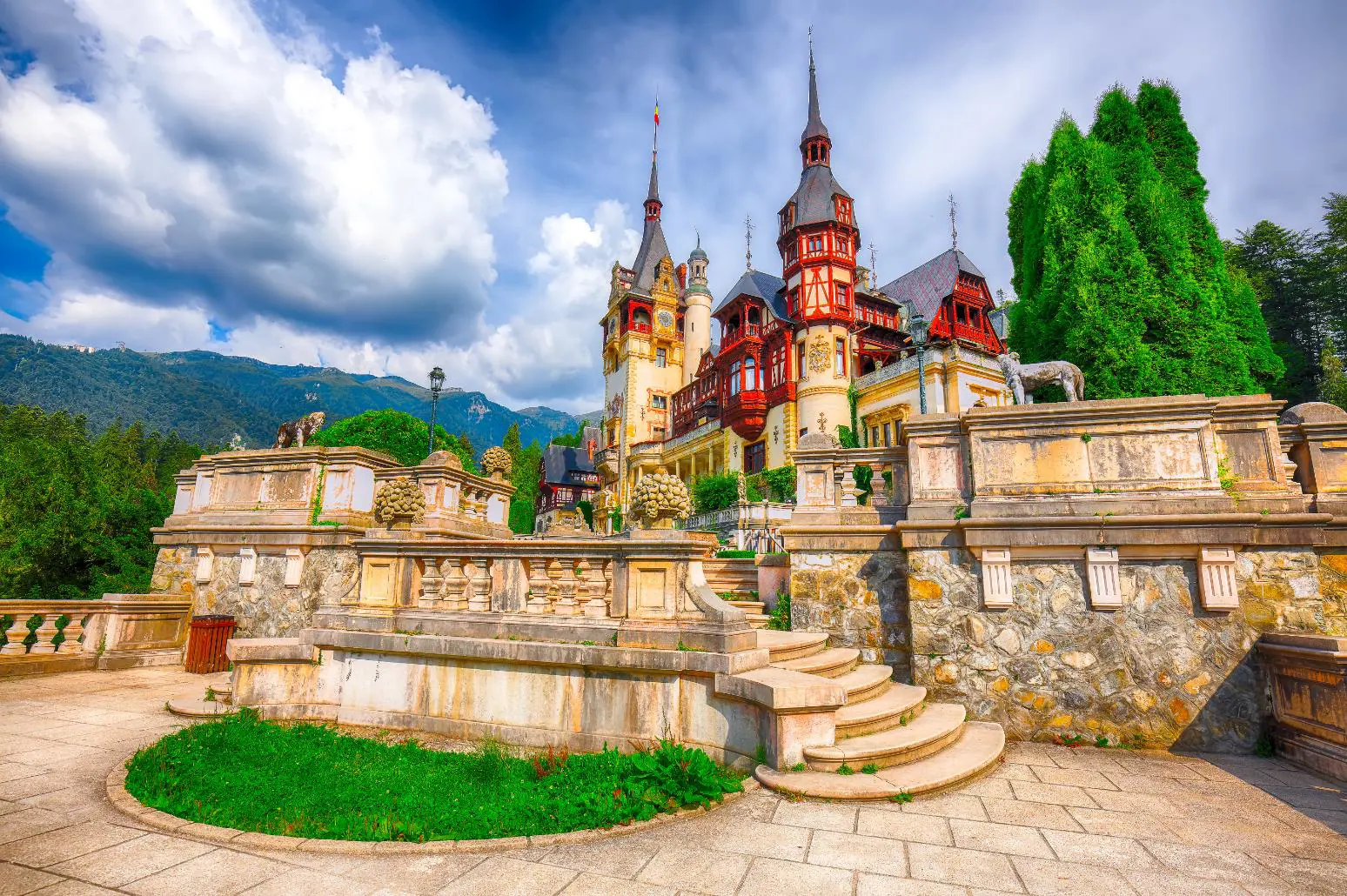 Peles Castle, Sinaia, Transylvania, Romania