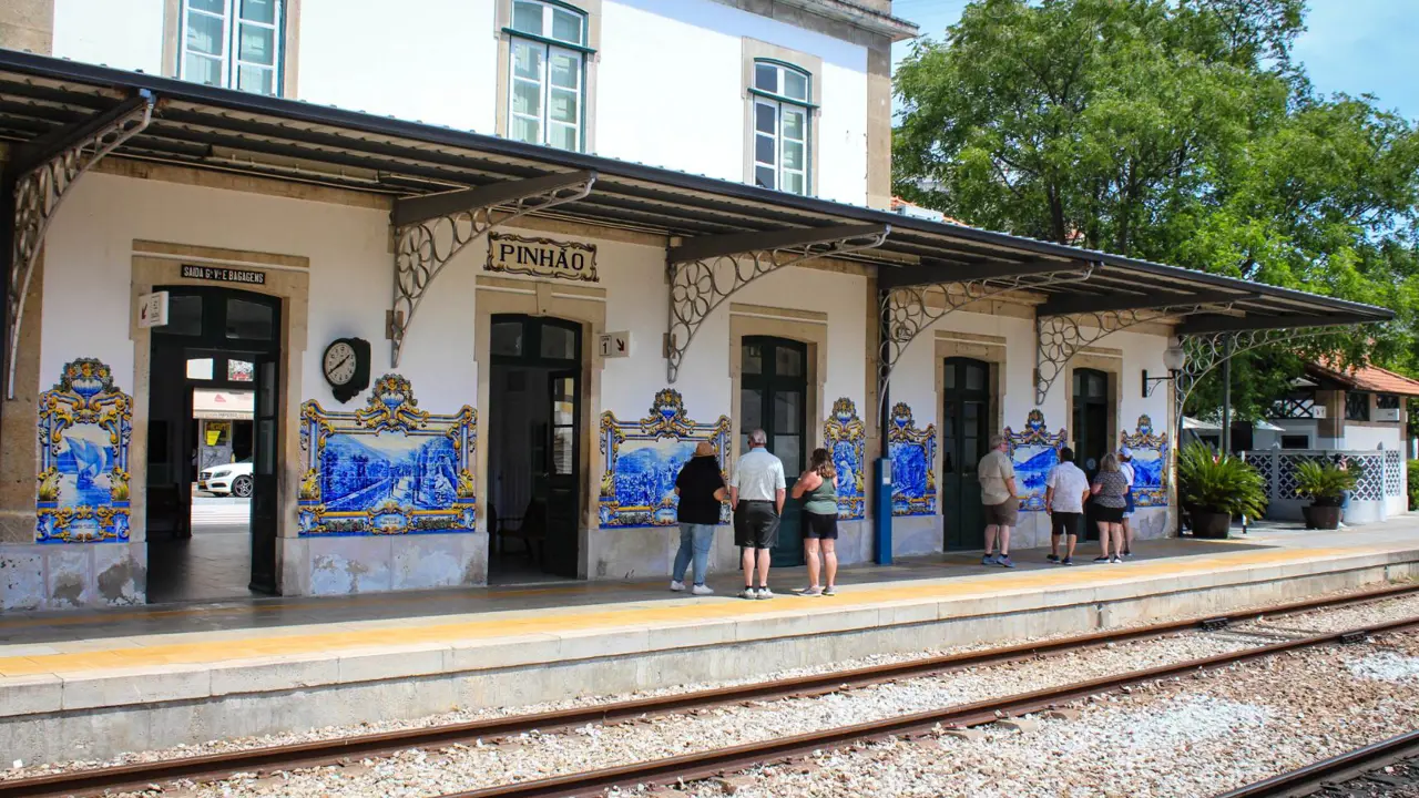 Railway Station, Pinhão, Douro Valley, Portugal