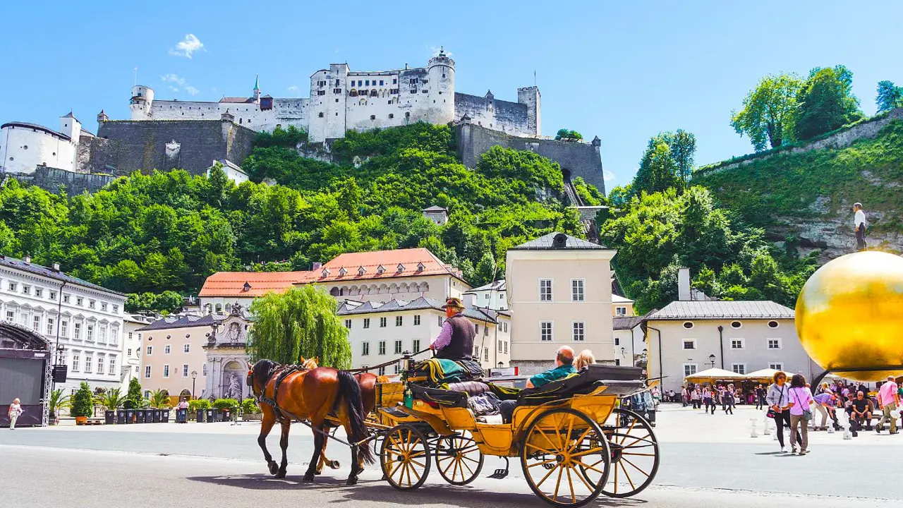 Horse carriage, Salzburg