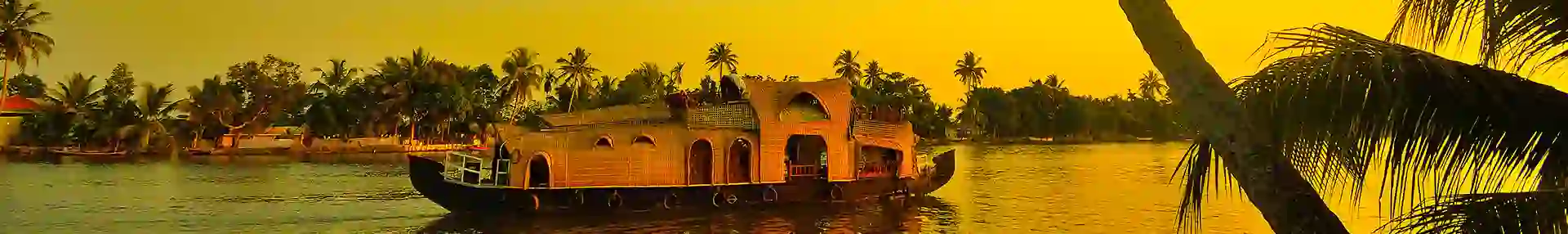 Houseboat, Kerala, India