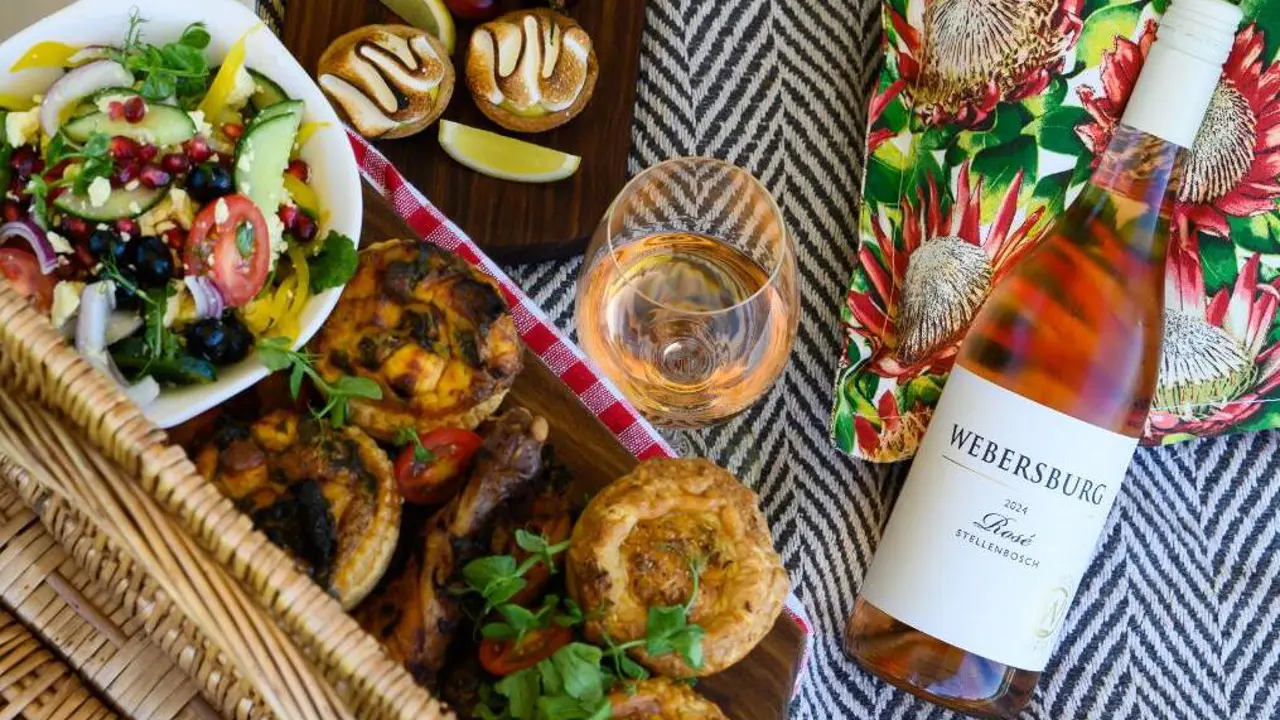 Webersburg Wine Estate, Stellenbosch, harvest picnic