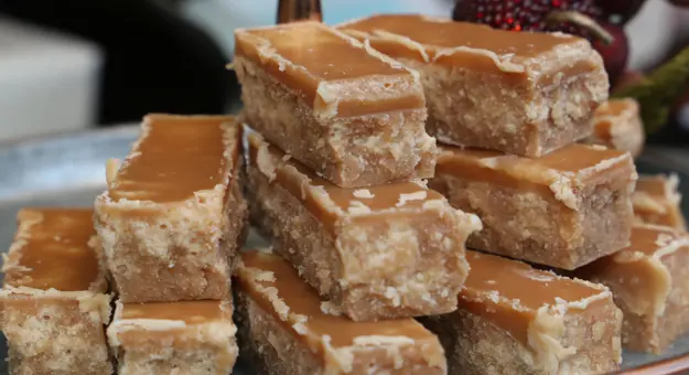 Fudge display in Edinburgh, Scotland