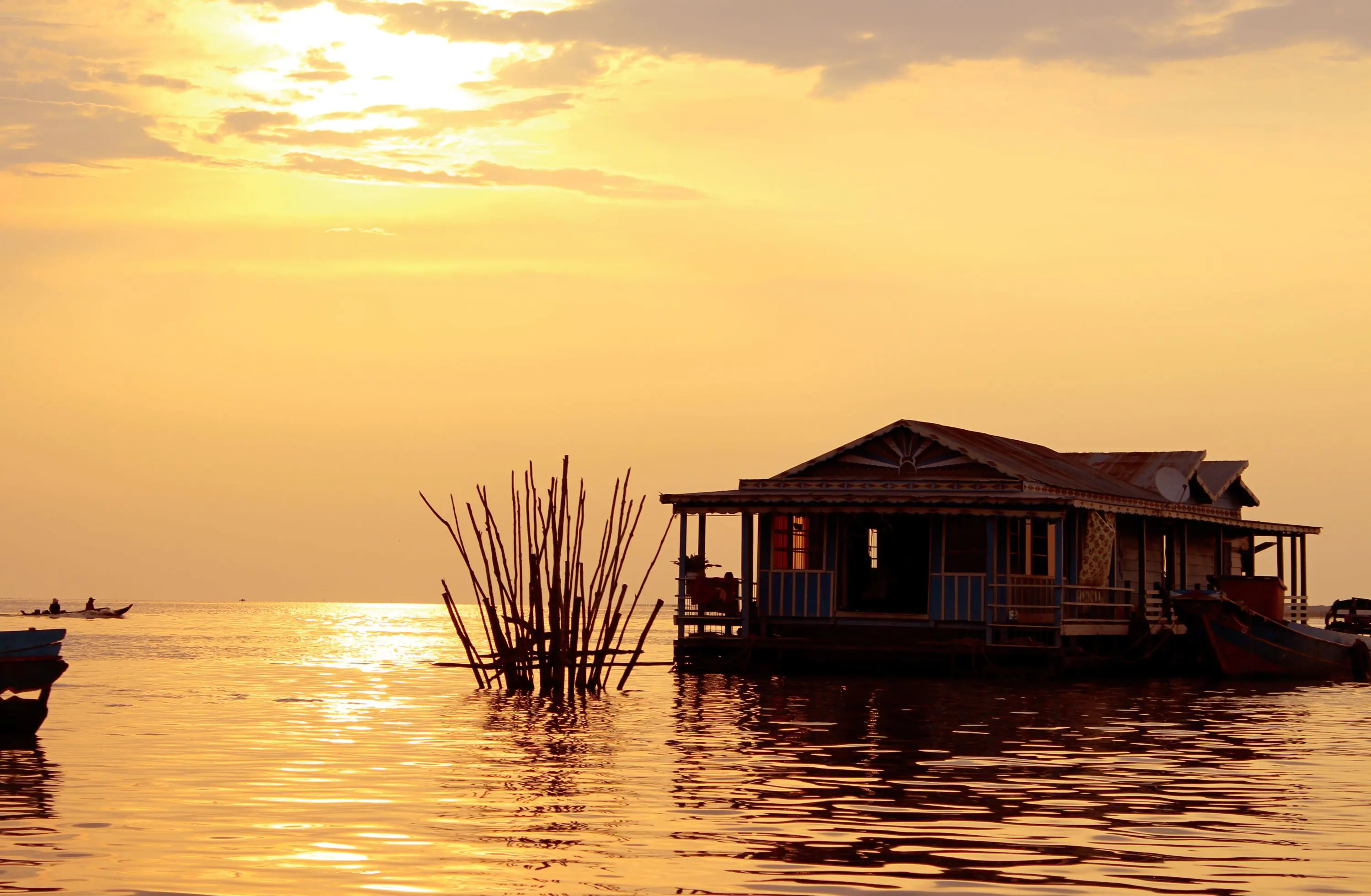 Tonle Sap Lake, Mekong River system, Cambodia