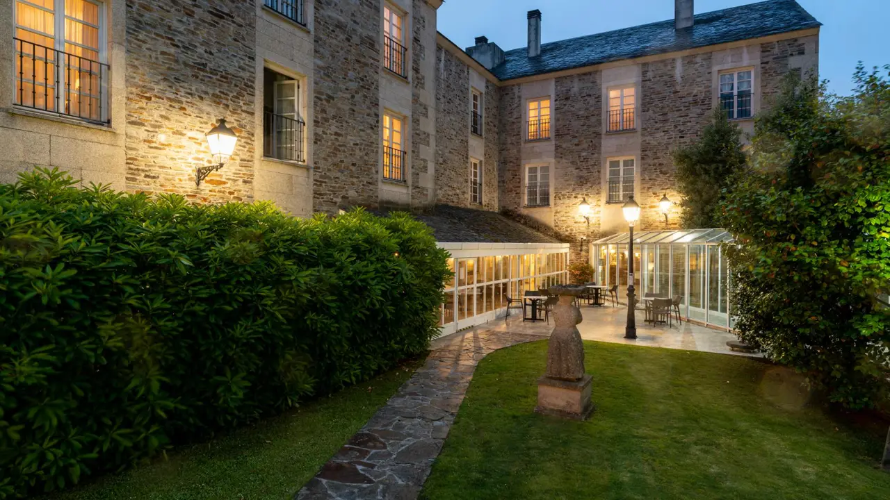 Parador de Vilalba, Vilalba, garden