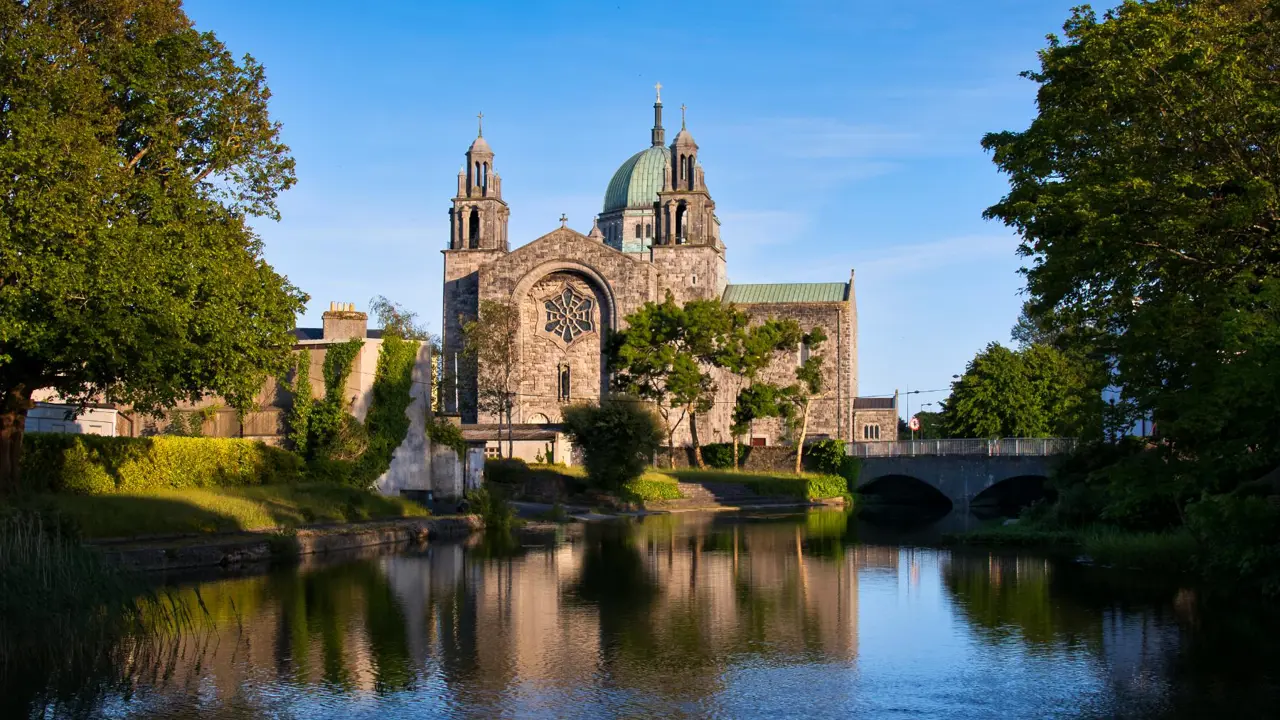 Galway Cathedral, Corrib River, Galway