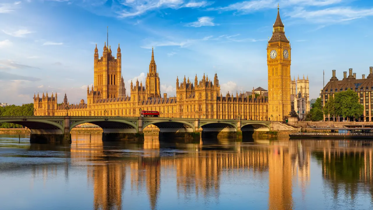 Houses of Parliament and Big Ben, London